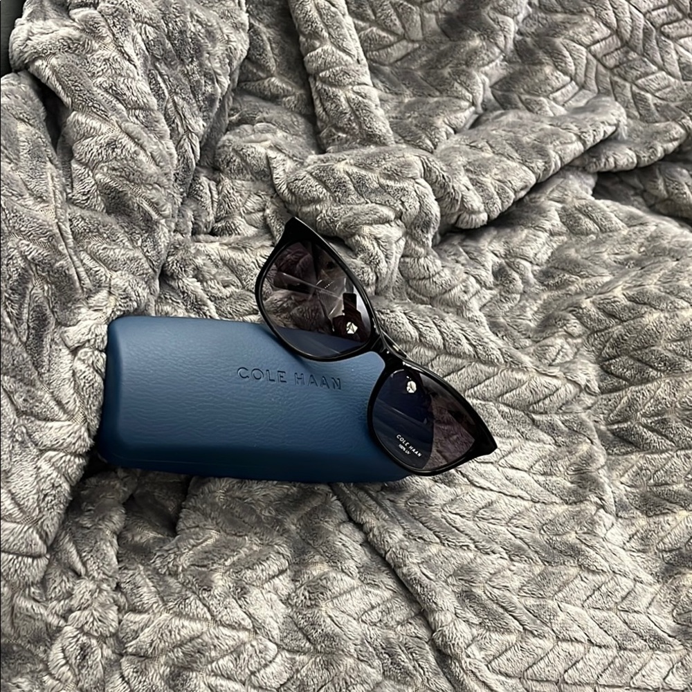 Cole Haan Black Sunglasses with Case